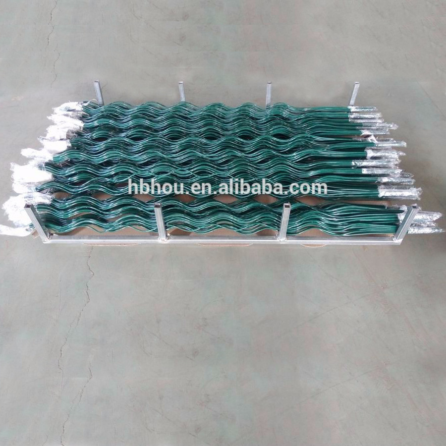 Galvanized or powder coated tomato support rod tomato stake