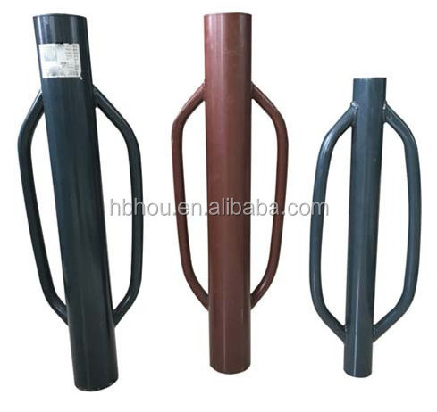 Metal powder coated hand fence post driver