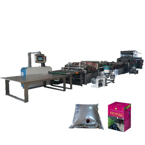 bag in box making bag machine spout manufacture food plastic water price rice bag making machine