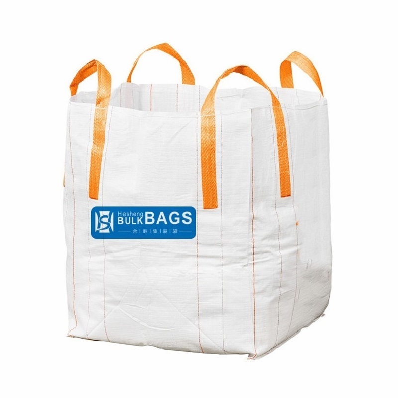 1000 kg jumbo bag 2 ton fibc bag jumbo the soft container 1.5 ton big bags with top and bottom