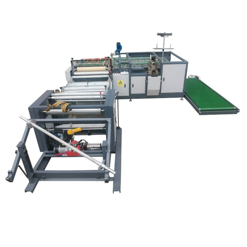 Hesheng 2022   Automatic cutting sewing printing machine grain bag pp woven plastic bag making machine