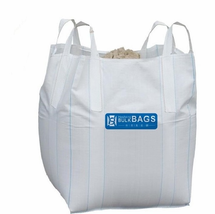 Hesheng PP woven Jumbo 1 ton big bags 1000kg fabric FIBC bag bulk  1.5 ton 1500kg  bulk Jumbo Bag