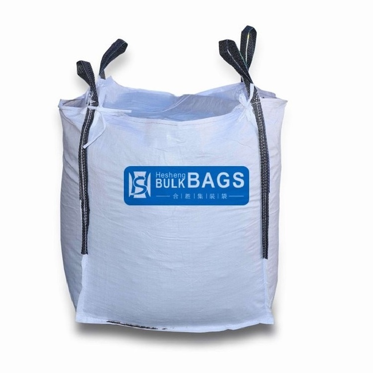 1000 kg jumbo bag 2 ton fibc bag jumbo the soft container 1.5 ton big bags with top and bottom