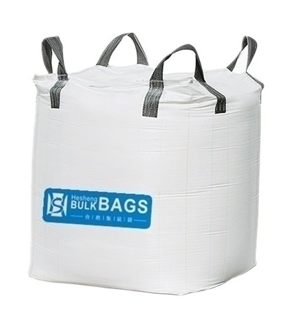 HESHENG  Tubular Type c 90x90x120cm Fibc 500kgs One Tonne Polypropylene Fibc Bulk Bag Fibc Bags Manufacturer