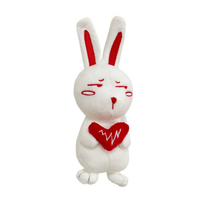 Manufacturer Rabbit doll keychain bag pendant cute plush toy creative cartoon students backpack pendant wholesale stufffed toys