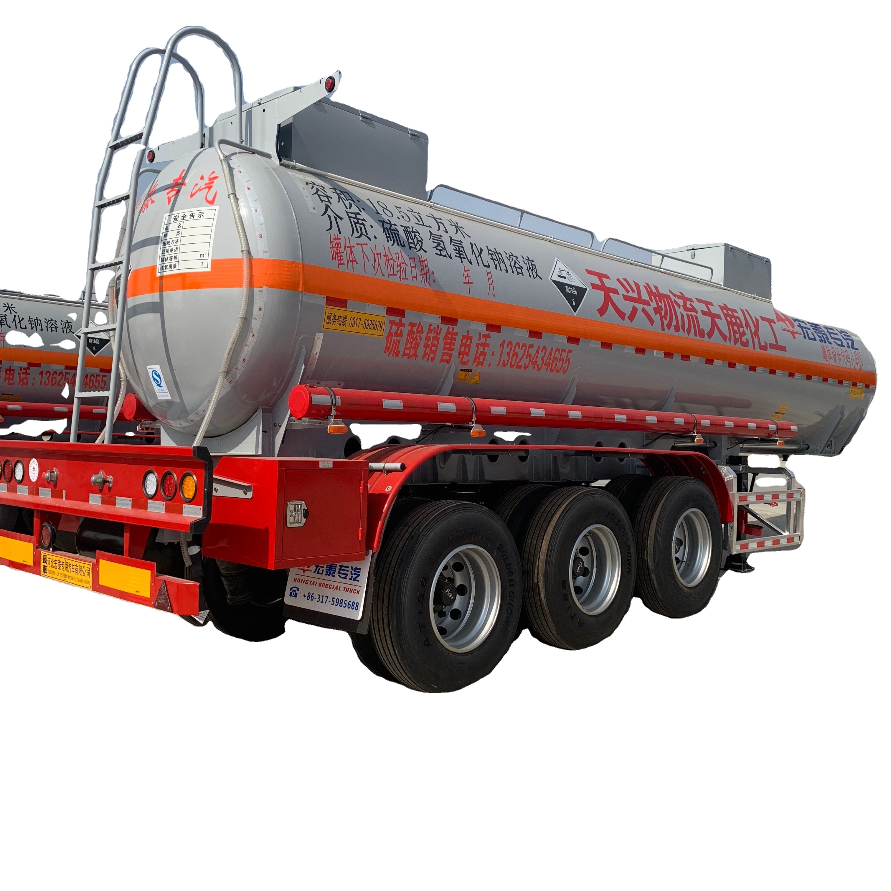 18CBM Acid Tank Truck for sulphuric acid, hydrochloric acid ,sodium hydroxide