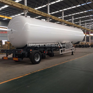 Manufacturer direct sell cooking gas pressure tank LPG storage tanker truck semitrailer with tractor