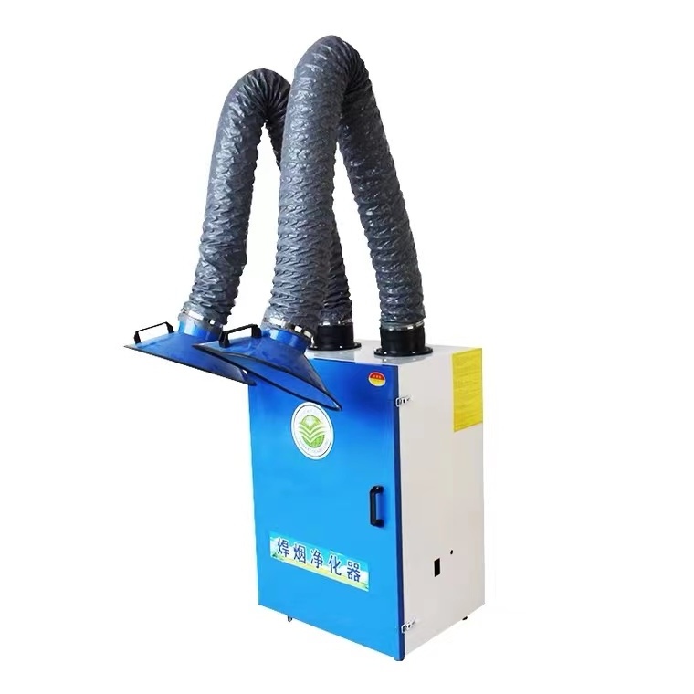 Mobile Welding Fume Extractor Smoke Purifier With Control System