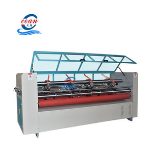 corrugated carton box slitter scorer machine for cardboard cutting machine