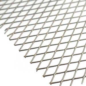 Decorative Diamond Shape Aluminum Expanded Metal Wire Mesh Fence Wire Mesh Gutter Guard Price For Building Facades Panels/Rolls