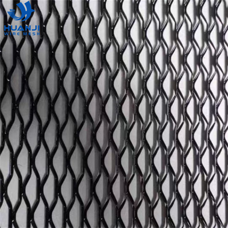 Auto Front Aluminum Black Diamond Expanded Metal Wire Mesh/ Car Grill Mesh