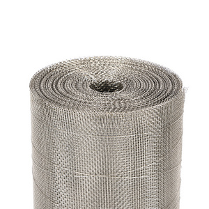 Low Price 80 100 200 Mesh Count 201 304/304L/316/316L Plain Weave Stainless Steel Woven Wire Mesh