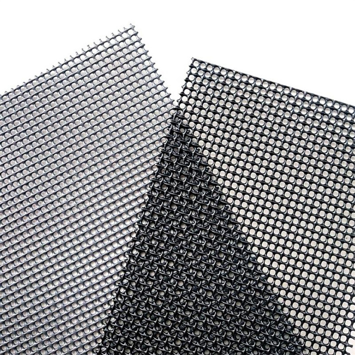 Black Coated Anti Theft SS304 316 Security Stainless Steel Wire Mesh Window Door Fly Screen