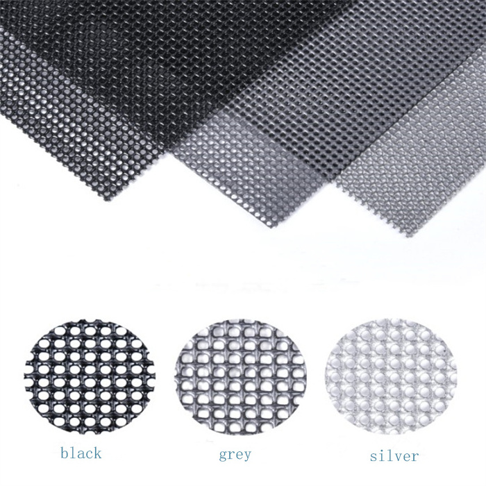 Black Coated Anti Theft SS304 316 Security Stainless Steel Wire Mesh Window Door Fly Screen