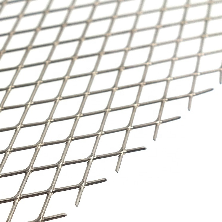 Diamond Shape Galvanized Stainless Steel Aluminum Wire Mesh PVC Coating Steel Net Expanded Metal Mesh Gutter Guard Filter Price