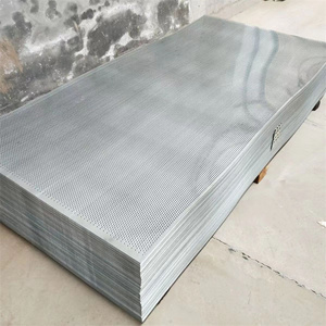 Low Carbon Steel Aluminum Stainless Steel Punching Hole Decorative Perforated Metal