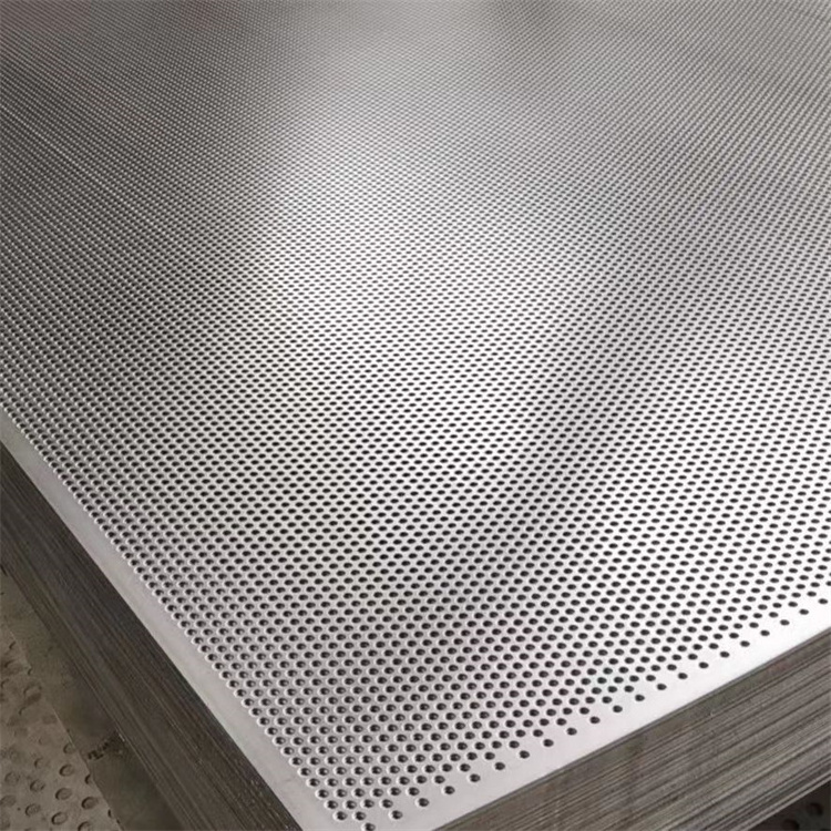 Low Carbon Steel Aluminum Stainless Steel Punching Hole Decorative Perforated Metal