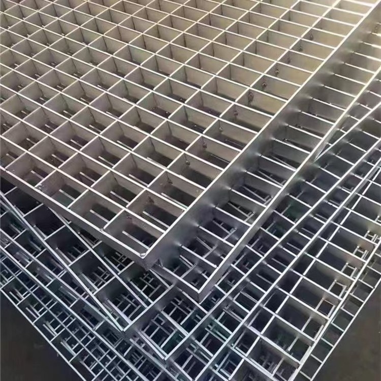 Stainless/Carbon/Hot-Dip Galvanized Steel Grating/Gutter Cover/Steel Structure Platform Plate/Ladder Tread