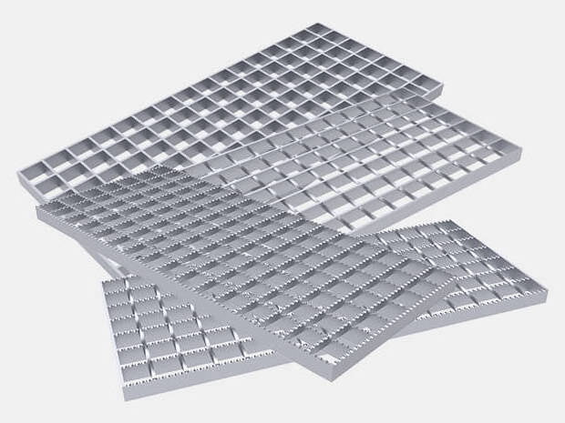 Stainless/Carbon/Hot-Dip Galvanized Steel Grating/Gutter Cover/Steel Structure Platform Plate/Ladder Tread