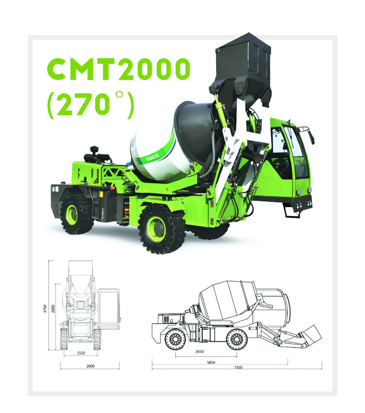 Multifunctional self loading concrete mixer 1.5m3 2.6m3 3m3 4m3 5m3 small concrete mixer truck price