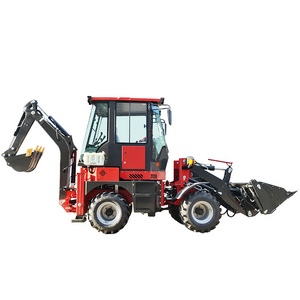 agriculture chinese backhoe loader 4x4 mini backhoe loader excavator  Diesel drive front end loader with back hoe