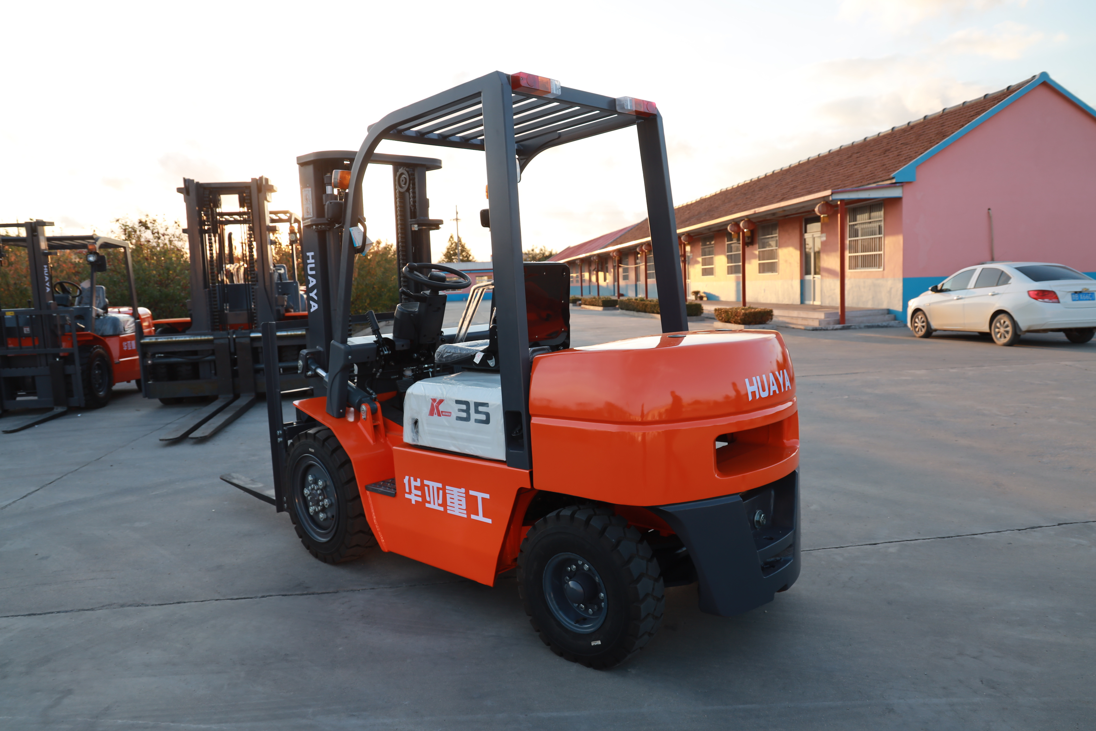 Factory Direct Export FD35 forklift diesel 3 ton 3.5 ton 3000kg 3500kg forklift truck 4wd 2wd air conditioner