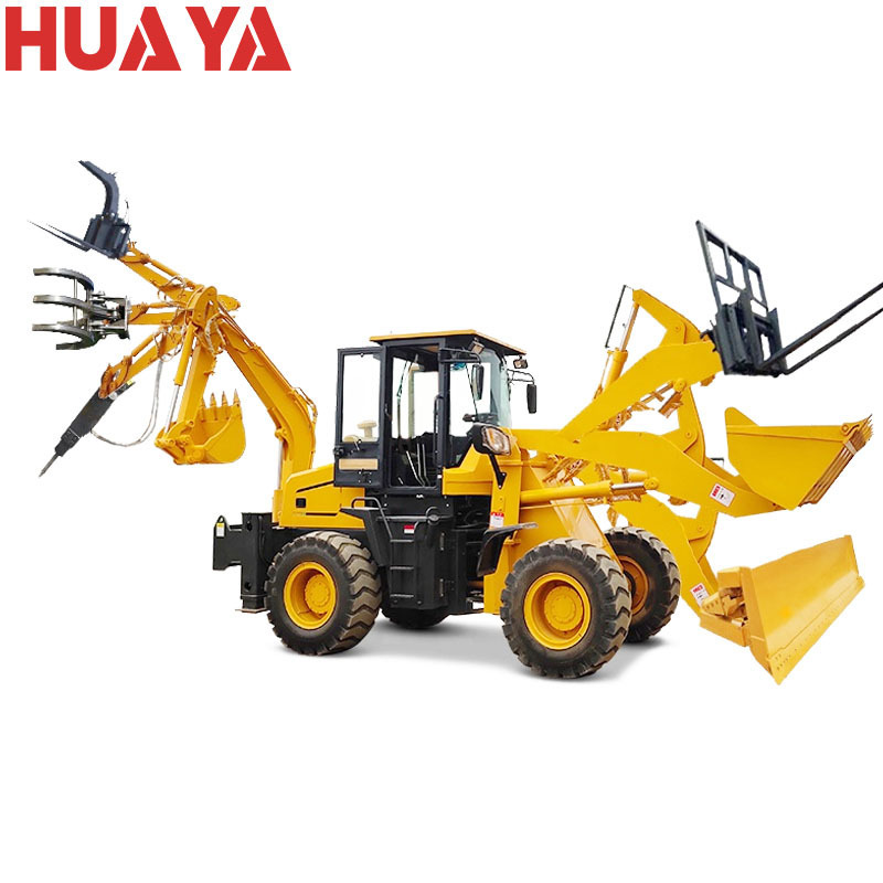 Cheap backhoe loader compact tractor with loader and backhoe wz25-18 tractor backhoe loader