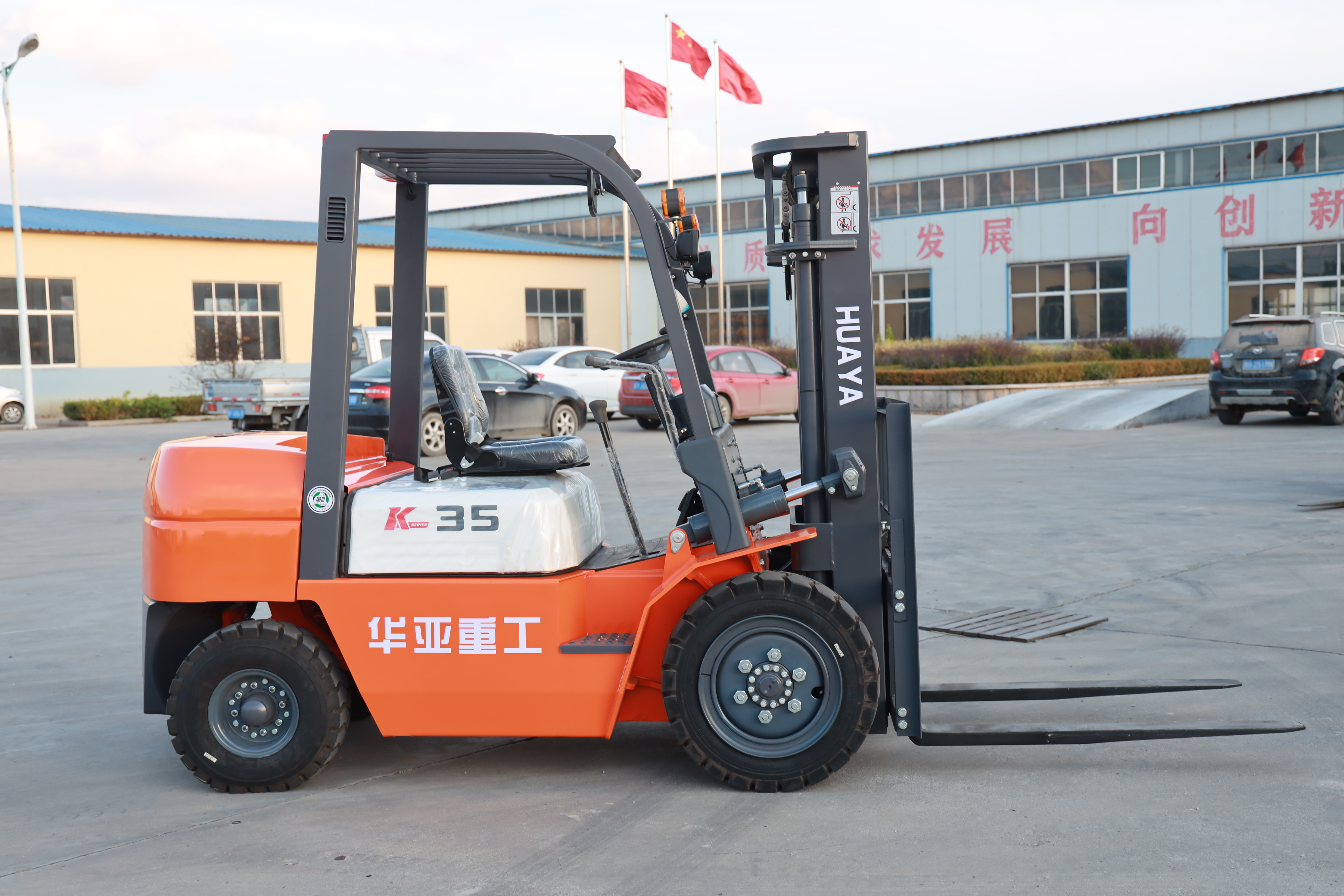 Factory Direct Export FD35 forklift diesel 3 ton 3.5 ton 3000kg 3500kg forklift truck 4wd 2wd air conditioner