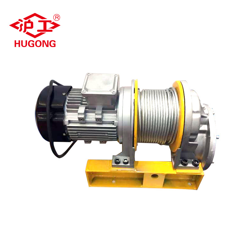 High speed 13000BL 120V mini remote control electric cable pulling  wire rope winch