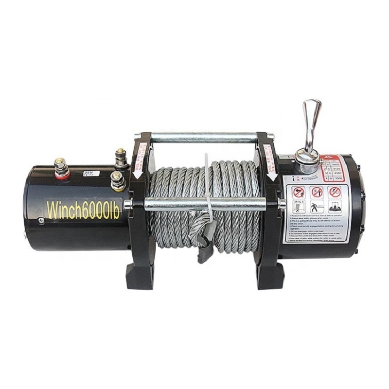 9500lbs 12V 24V 4WD off Road 4X4 Car Electric Winch with Steel Cable