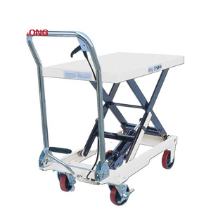 Manual lift platform 350 kg Portable platform manual hand scissor lift table