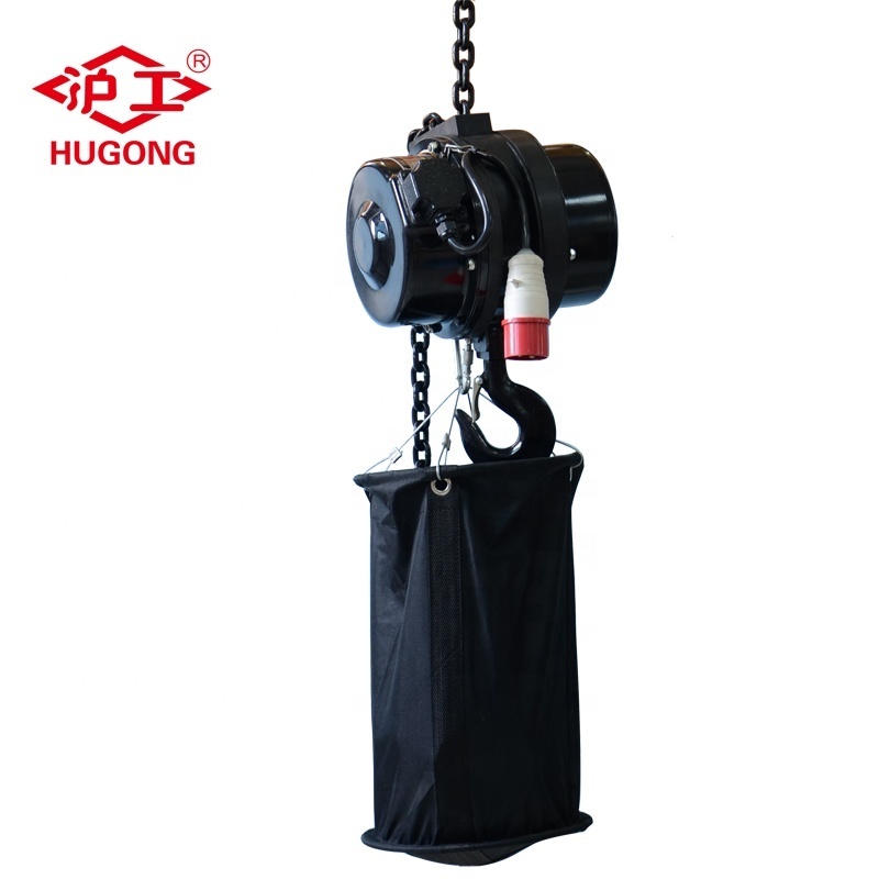 HCH 1 Ton lifting chain hoist Stage Swing Electric Chain Hoist in stage electric