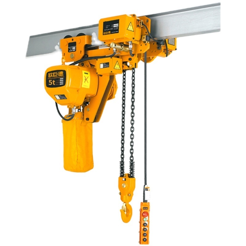 electric hoist trolley 2t stage chain wire 400kg 500kg with remote