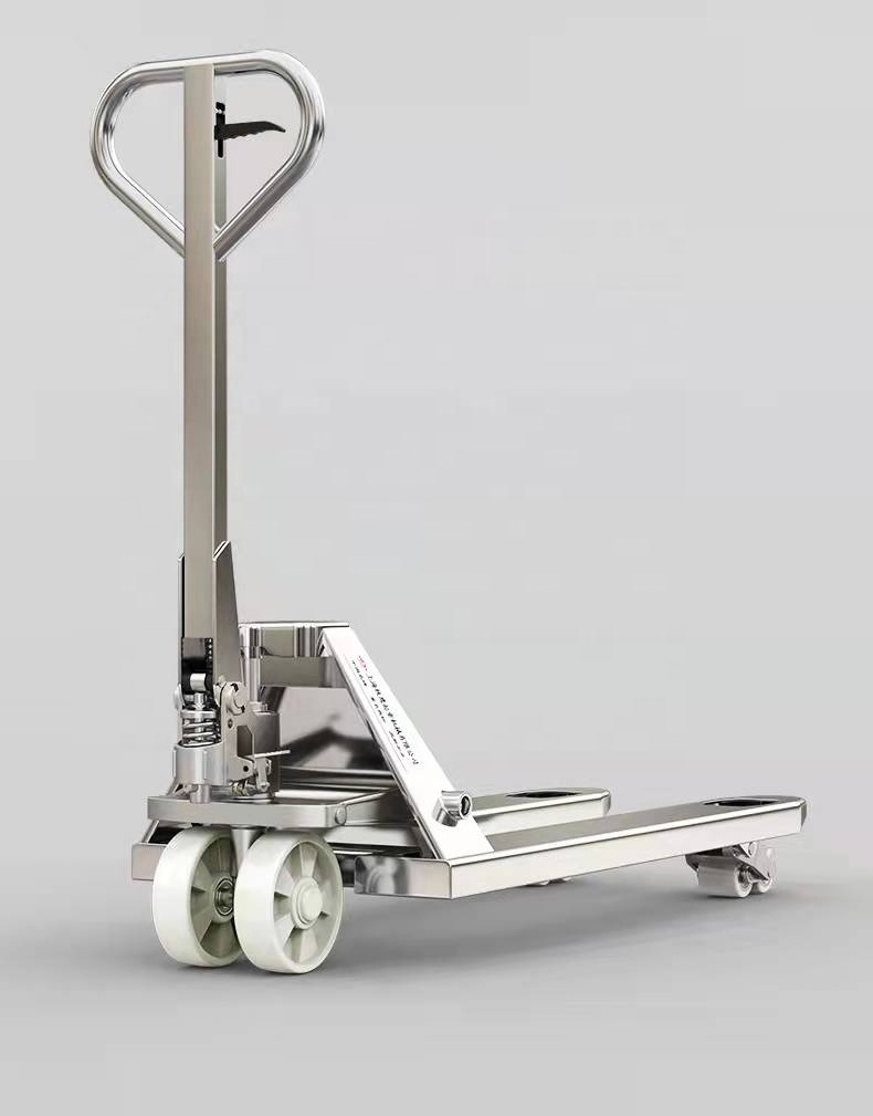 High Quality Customized Hydraulic Manual Pallet Truck Stainless Steel Hand Pallet Jack With CE