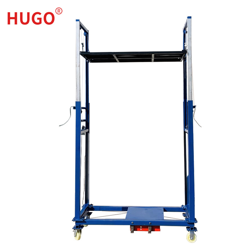 4m 500kg foldable automatic steel scaffold lift electric scaffolding platform