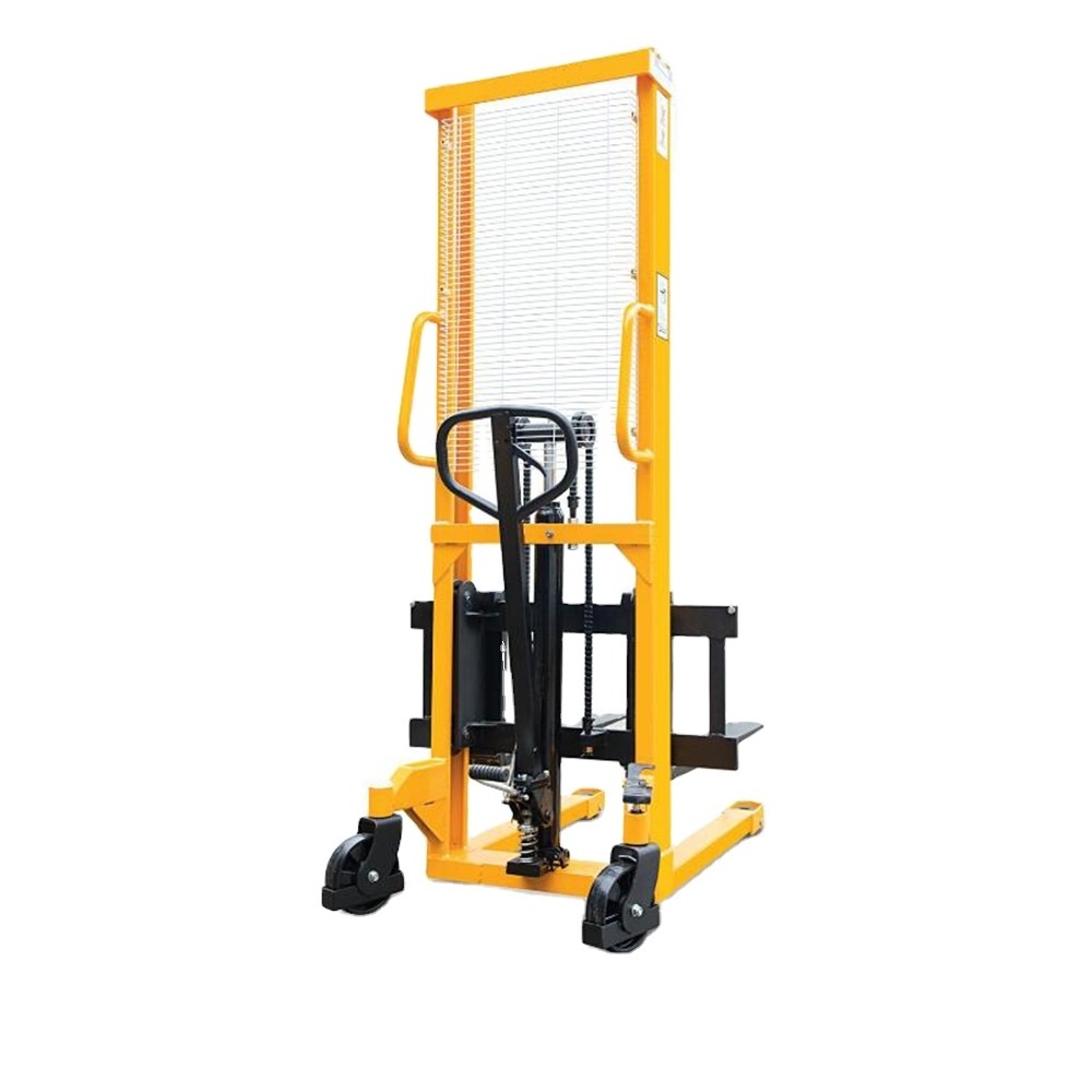 China Hand Stacker 1.5 ton 2 ton Manual  Pallet Forklift