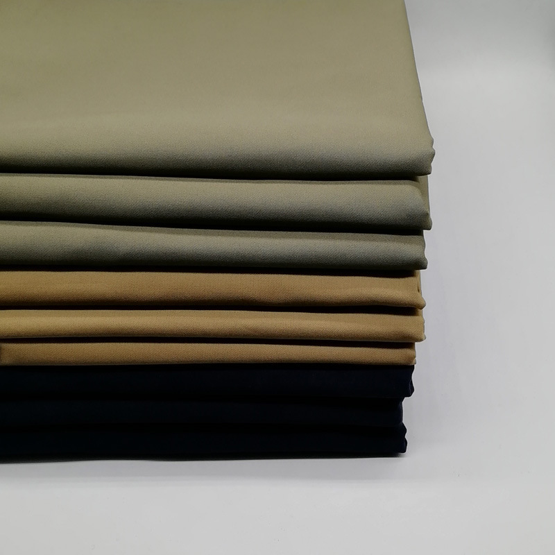 Cotton Spandex Stretch Twill Fabric 290g Dyed Cargo Fabric