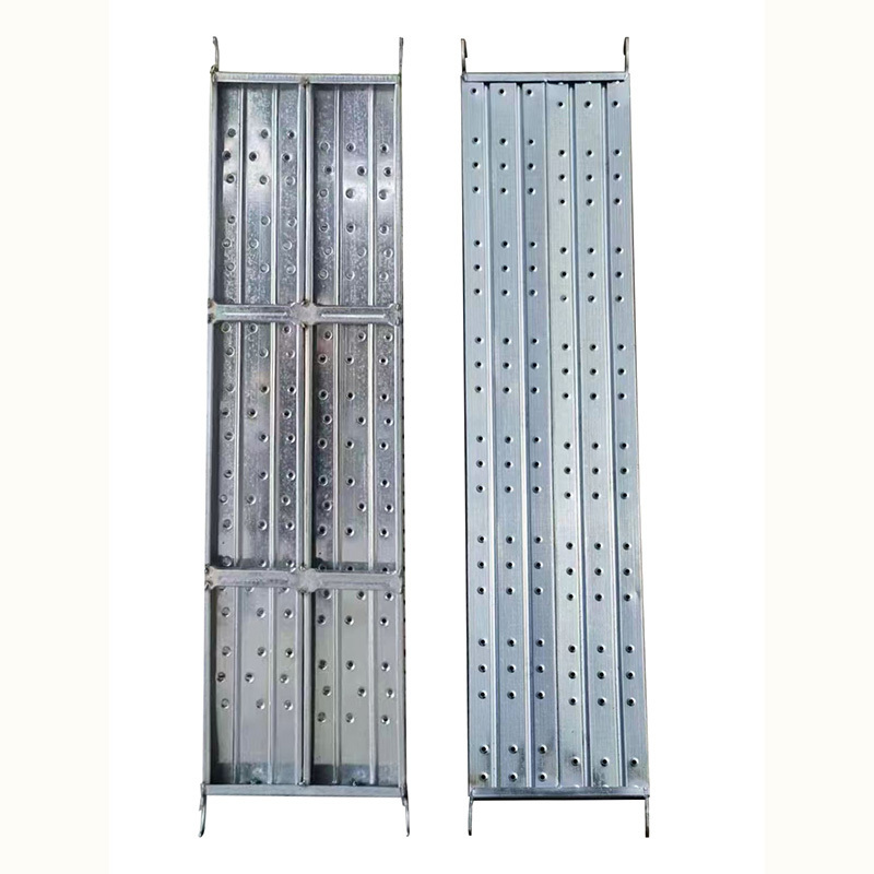 Customized length scaffold metal plank scaffolding steel catwalk board platform