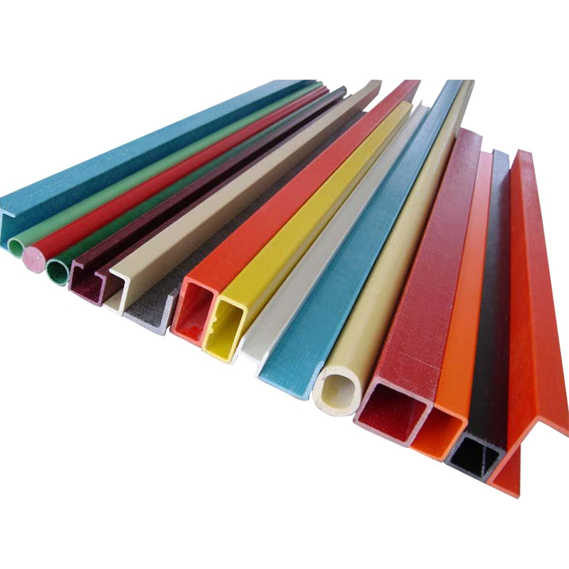 Frp Extrusion Pipe Tube Rod Fiberglass Rectangular Tube Frp Profile