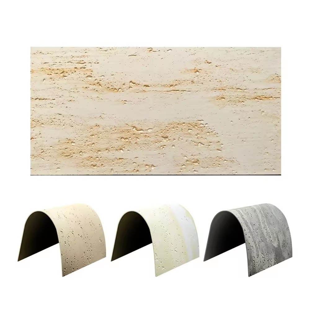 Mcm flexible stone panel or shower panel or stone flexible for wall decorations for home