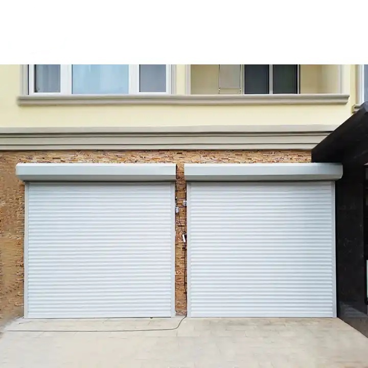 Remote Control Automatic Roller Shutter High Speed Rolling Garage Door Swinging Rolling Roll Up Down Security Garage Door