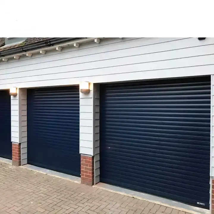 Remote Control Automatic Roller Shutter High Speed Rolling Garage Door Swinging Rolling Roll Up Down Security Garage Door