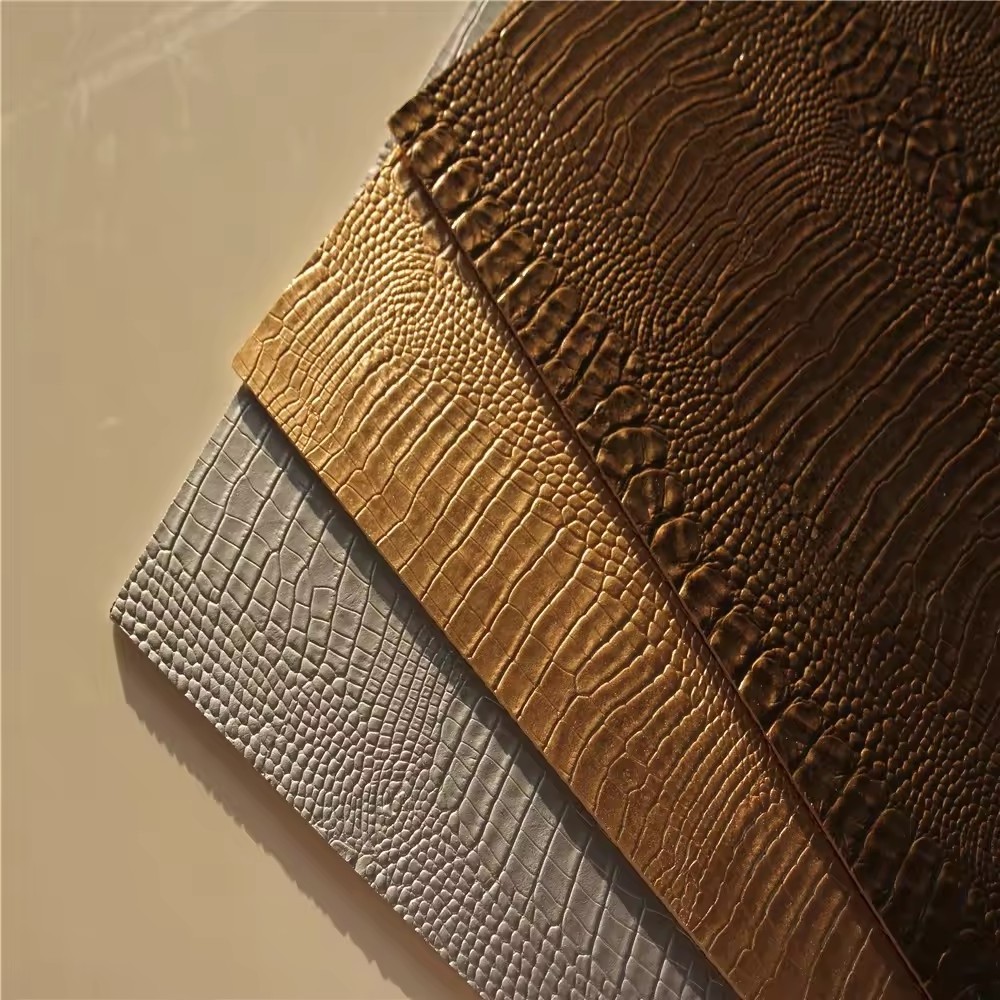 HZSY High quality Faux leather tiles 3D wall panels wallpaper for Interior Wall Decoration Material