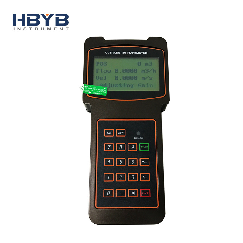 Flow meter battery optisonic 6300p ultrasonic flow meter pure liquid ultrasonic flowmeter portable ultrasonic flowmeter