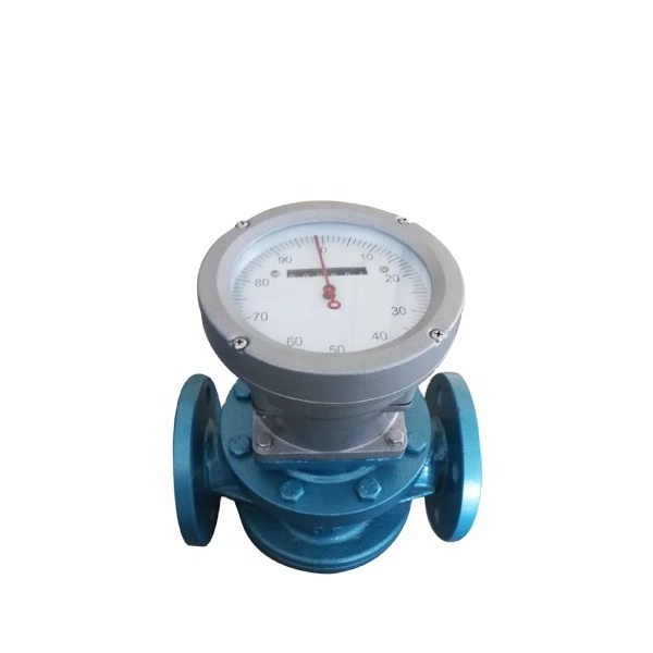 positive displacement flow meter oval gear rs485 lpg mechanical flowmeter ogm-25 high accuracy liquid lpg hot oil flow meter