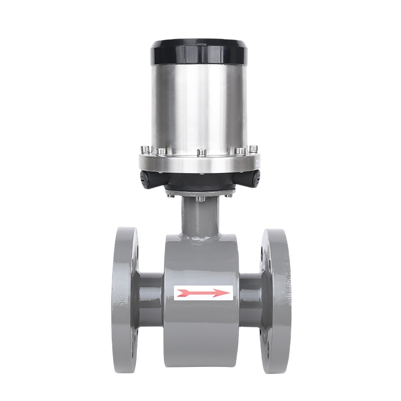 battery powered electromagnetic flow meter carbon steel flow meter fertilizer dn 300 water flow meter pulse output