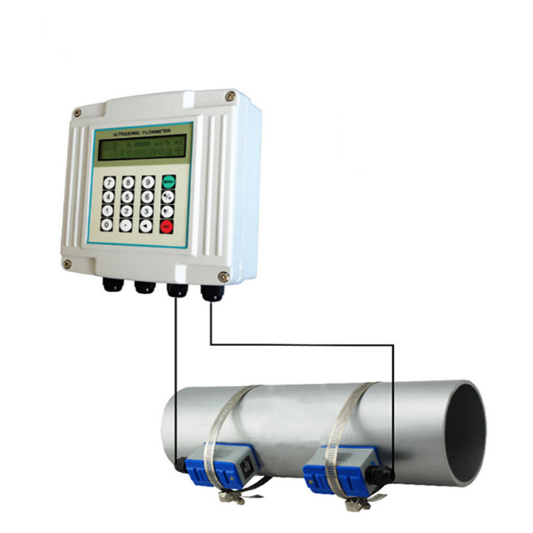 modbus portable ultrasonic flowmeter pvc pipe ultrasonic flow meter rs485 multi-pulse ultrasonic flow meter