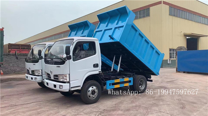 Small DONGFENG dump garbage truck for sale Libya