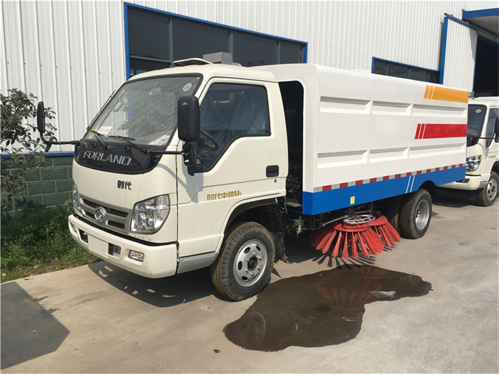 Forland 2 cubic mini municipal sanitation street clean road sweeper truck for sale