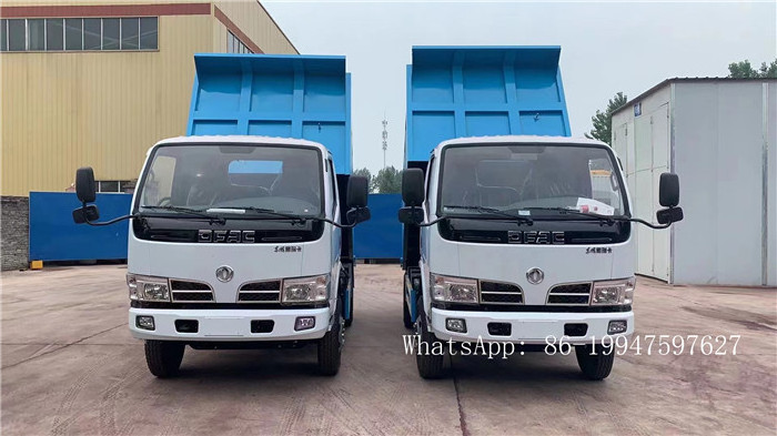 Small DONGFENG dump garbage truck for sale Libya